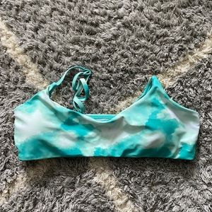 scoop neck bikini top
